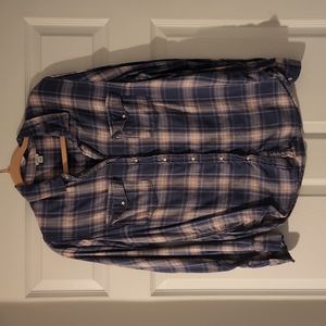 Aerie button down flannel shirt